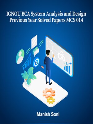 cover image of IGNOU BCA System Analysis and Design Previous Year Solved Papers MCS 014
